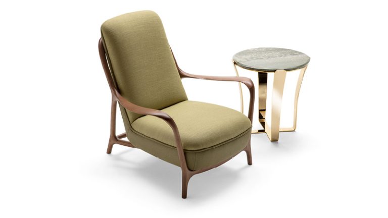 Wooden design armchair Callas | Opera Contemporary