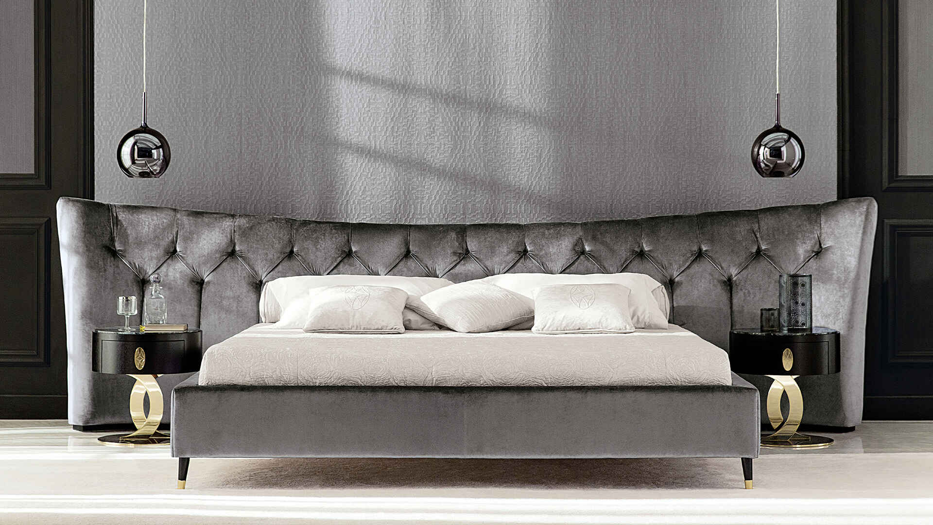 contemporary beds butterfly